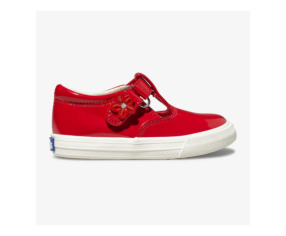 Keds Slip Ons Kinder Rot - Daphne Patent - IVJ-608925